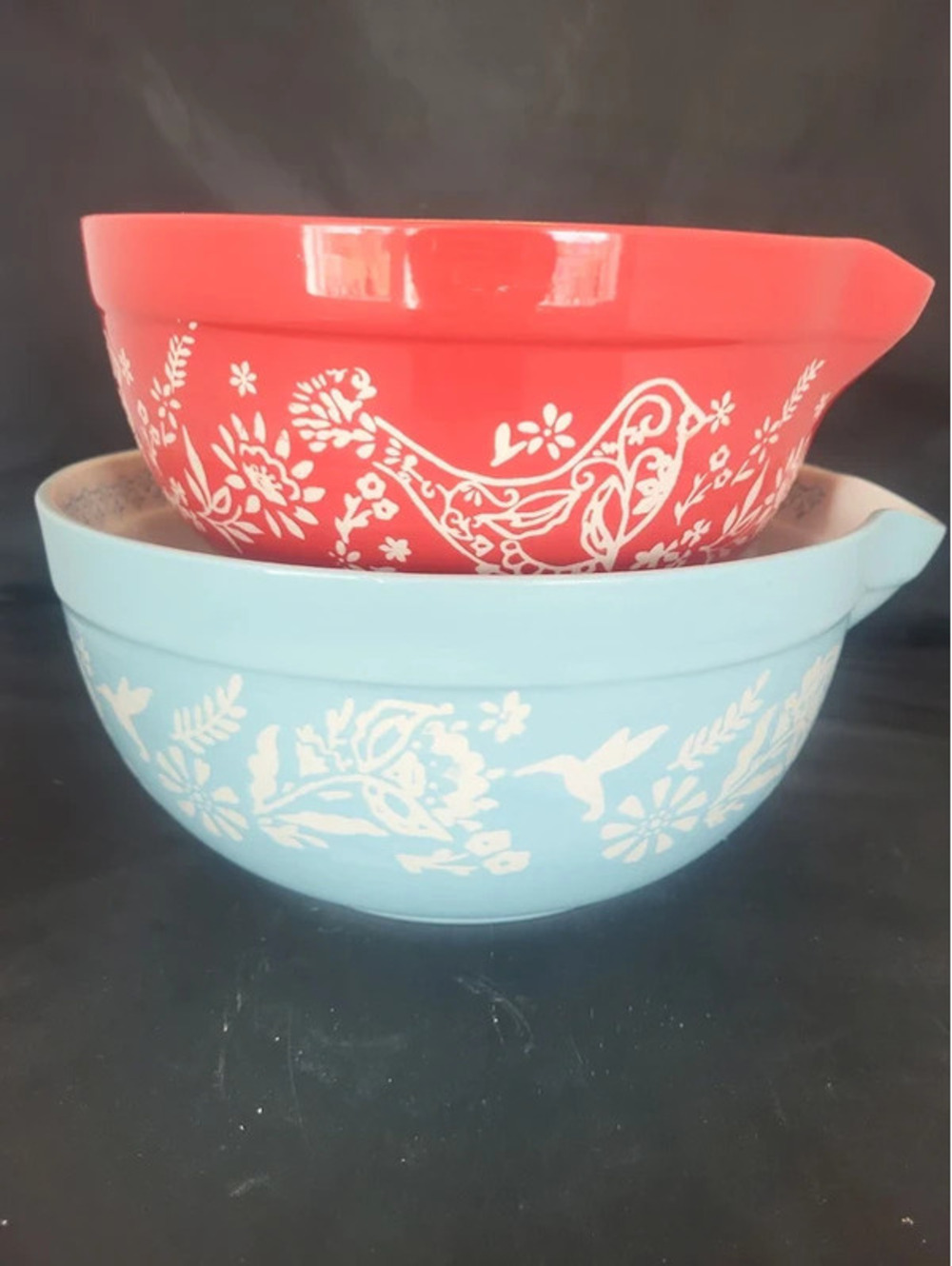 Pioneer Woman 2pc 9"/11" ceramic Bowls